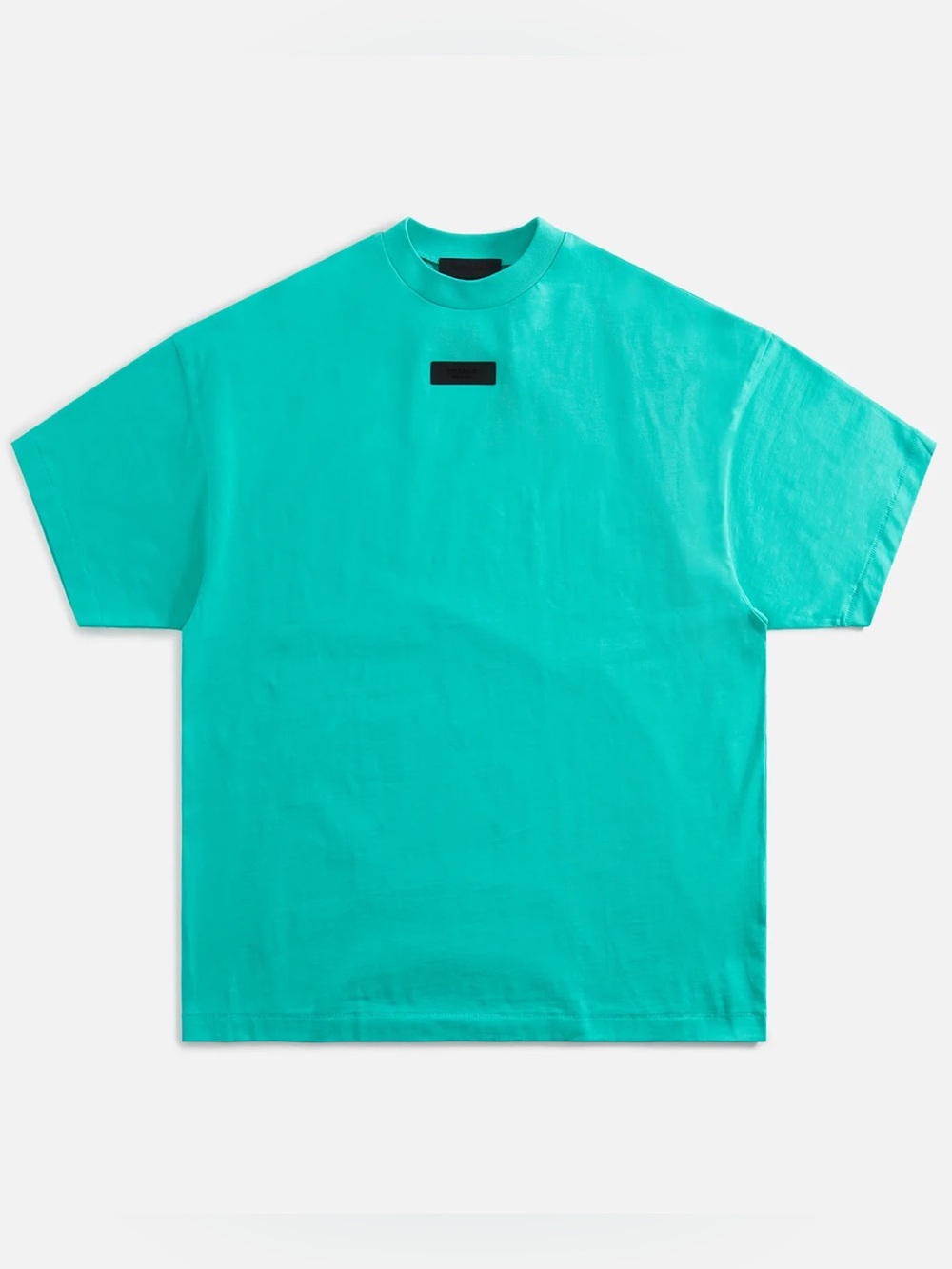 Fear of God Essentials Mint Green Oversized Crew Neck Short Sleeve T-Shirt Sz-M